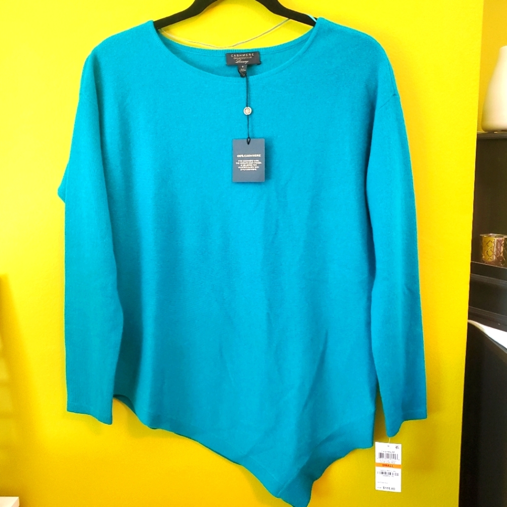 NWT 💯% PURE CASHMERE CHARTER CLUB LUXURY SWEATER